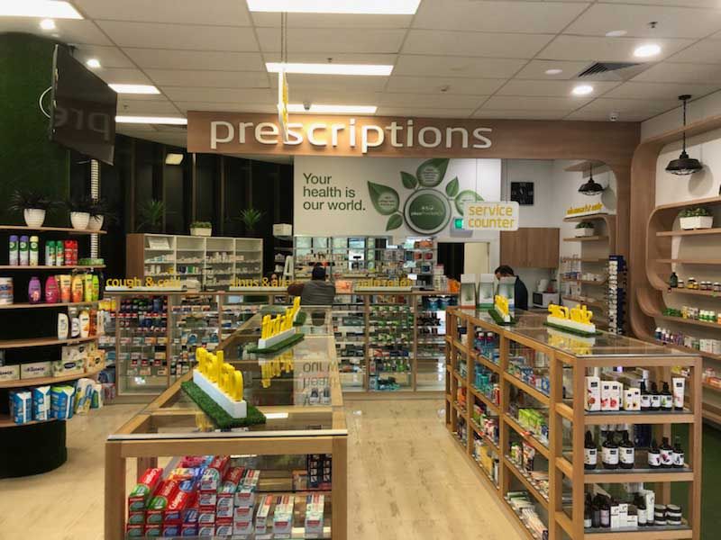 Ace Fitouts - Pharmacy Shopfitting, Olymic Park, Sydney